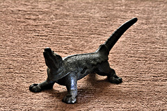 Cast iron Komodo Dragon