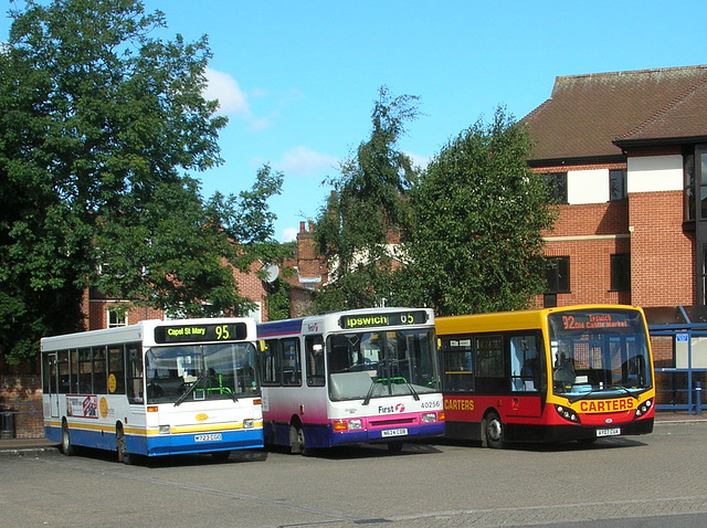DSCN1061 Buses in Ipswich - 4 Sep 2007