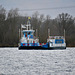 The ferry Kop van ’t Land–Werkendam