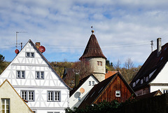 Ein alter Wehrturm - An old fortified tower