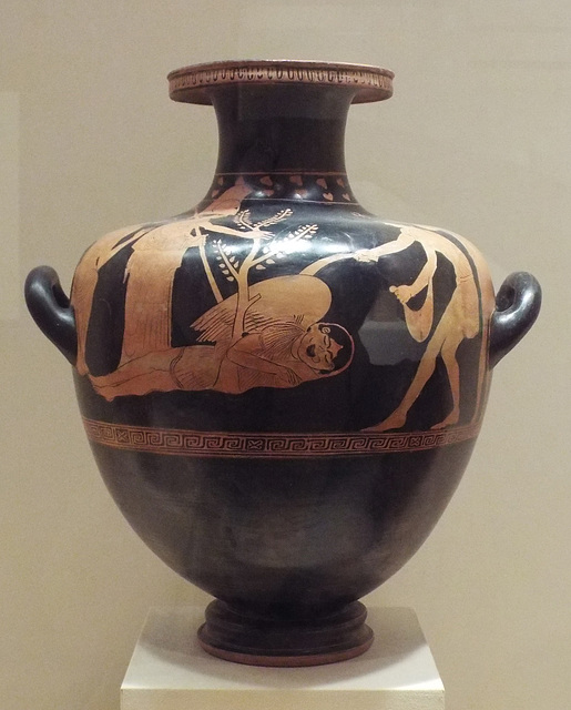 Red-Figure Hydria Attributed to the Nausikaa Painter in the Virginia Museum of Fine Arts, June 2018