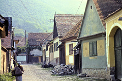 Roumanie (Maramures) août 1979. (Diapositive numérisée).