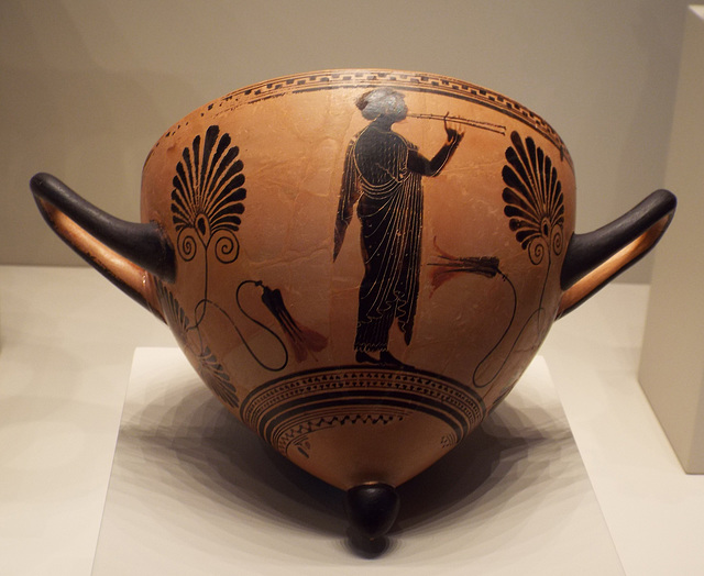 Black-Figure Mastos Attributed to Psiax in the Getty Villa, June 2016