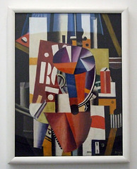 Typographer (Final State) by Leger in the Philadelphia Museum of Art, August 2009