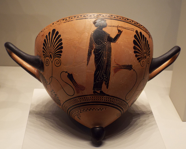 Black-Figure Mastos Attributed to Psiax in the Getty Villa, June 2016