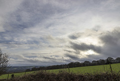 Coit Lane cloudscape