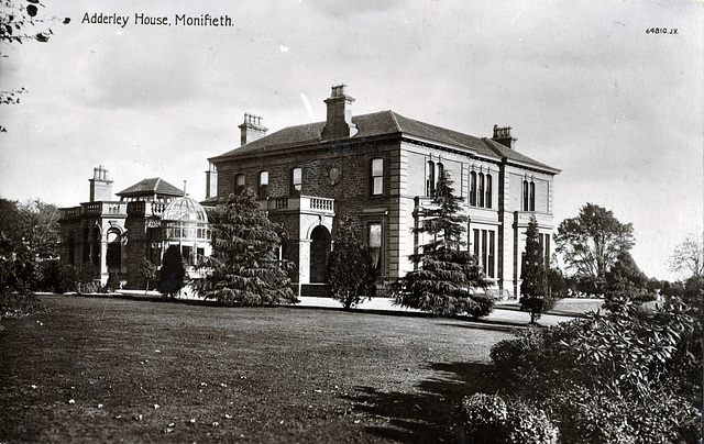 Adderley House, Monifieth, Dundee, Angus, Scotland c1910 (Demolished)