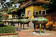 dynastic urns- HUE/Vietnam