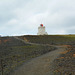 Iceland, Path to Climb Dyrhólaey Lighthouse from the East