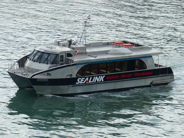 Sealink Clipper IV at Auckland - 20 February 2015