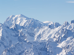 Mont Blanc from Mont Fort