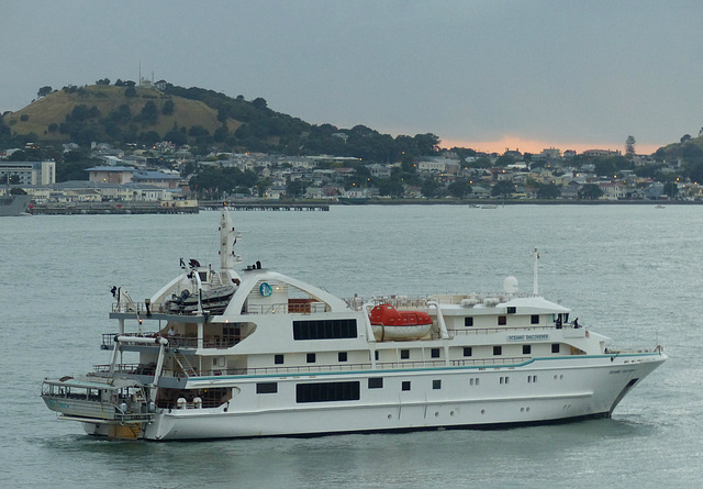 Oceanic Discoverer at Auckland (1) - 20 February 2015