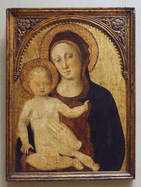 Madonna and Child by Jacopo Bellini in the Metropolitan Museum of Art, July 2011