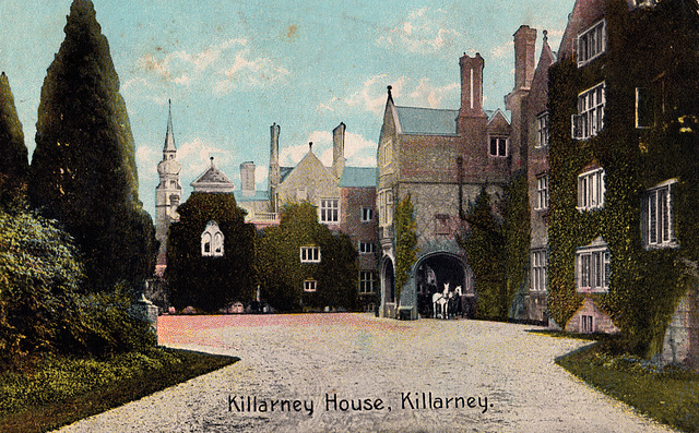 Killarney House, County Kerry, Eire (Burnt 1913)