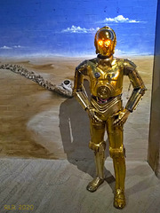 C-3PO mit scharfem Blick