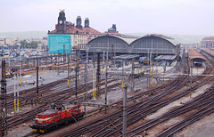 Central Railway Station, From Spanelska, Prague