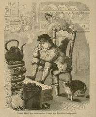 James Watt watches a kettle