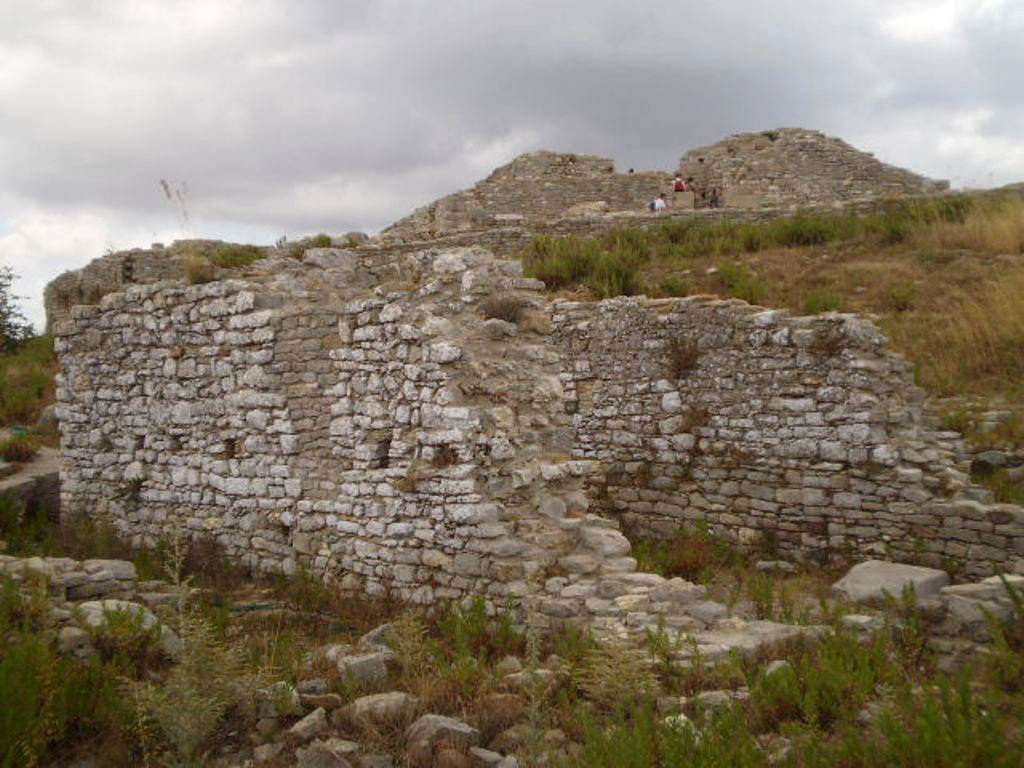 Ruins of Church of the Barbarian Mount (12th century).