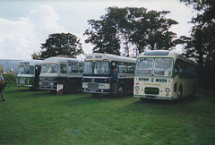 Eastern Coachworks bodied Bristol coaches at Showbus, Duxford – 26 Sep 1999 (424-22A)