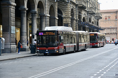 Bologna 2021 – Bendy bus and normal bus