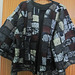 nuno felted jacket "Mosaic"
