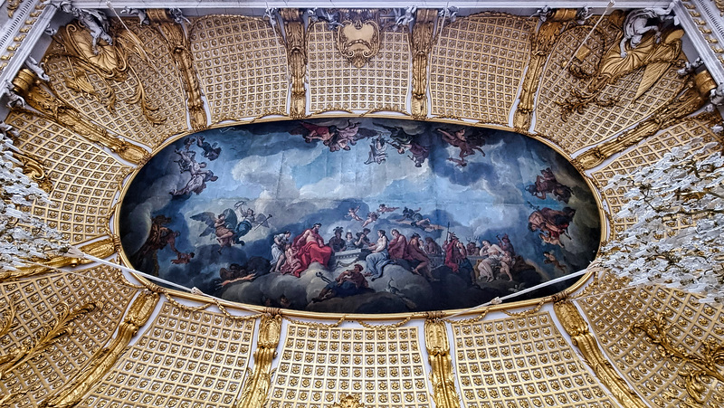 Marmorsaals im Neuen Palais, Deckengemälde, Potsdam