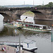 Raddampfer "Stadt Wehlen" an der Augustusbrücke in Dresden