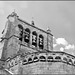 Saint-Haon (43) 5 juin 2017. L'église et son clocher-peigne.
