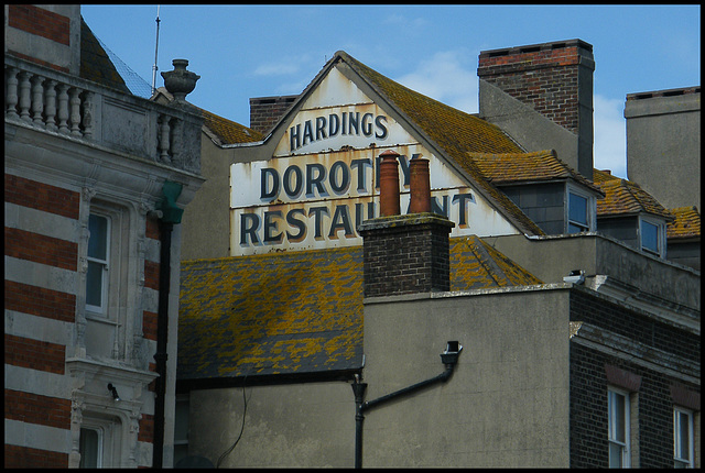 Dorothy Restaurant ghost sign