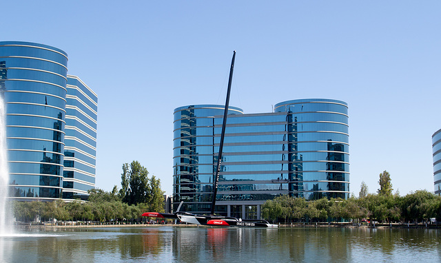 Oracle racing yacht, Belmont, CA (#0059)