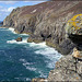 Cornish granite cliffs - for Pam.