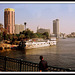 Puente sobre el Nilo en El Cairo