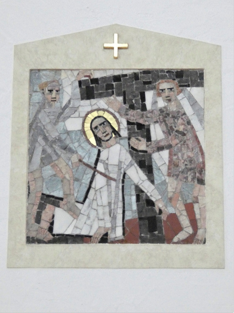 03 Jesus fällt zum ersten Mal unter dem Kreuz