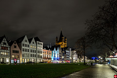 Altstadt Köln, wo Tünnes und Schäl zu Hause sind...