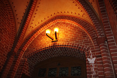 Uelitz, Dorfkirche, Eingang