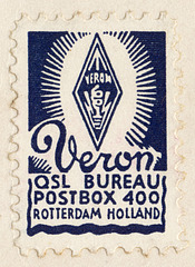 VERON QSL stamp 2