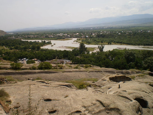 Overview to River Kura.