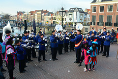 Intocht van Sint Nicolaas in Leiden