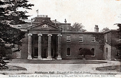 Middleton Hall, Oxfordshire (Demolished 1934)