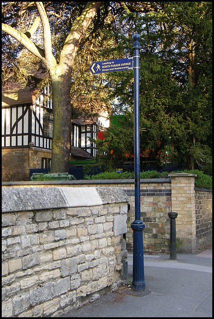 Church Walk signpost