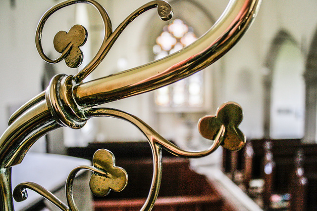 Church Brass, Teffont St. Evias