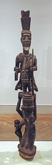 Veranda Post with an Equestrian Figure and Female Caryatid in the Metropolitan Museum of Art, January 2023