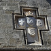 Rhodes, The French Symbols on the Wall of the Palace of the Grand Master