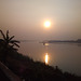 Mekong sunset / Coucher de soleil sur le Mékong