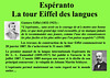Esperanto, la tour Eiffel des langues  (FR)