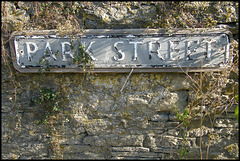 Park Street street sign