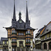 Wernigeröder Rathaus - ohne Marktstände ... :-)