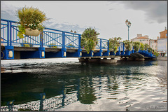 Pont bleu a Martigues