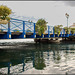 Pont bleu a Martigues