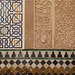 Islamic tile art at Alhambra.